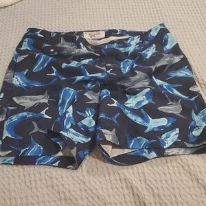 Original Penguin Shark 6" Swim Trunks Shorts 32 (#11)